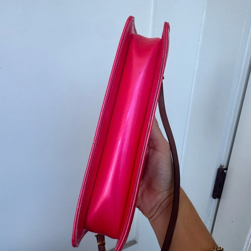 Louis Vuitton Vernis Monogram Pochette Accessoires Pink Bag with COA - Picture 10 of 13